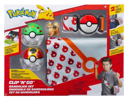 Pokémon Clip 'n' Go Patronengurt-Set Fukano