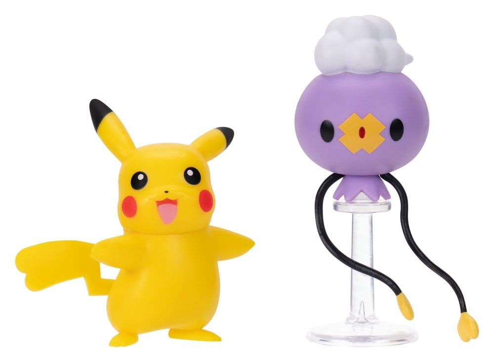 Pokémon Battle Figure Actionfiguren 2er-Pack Driftlon & Pikachu