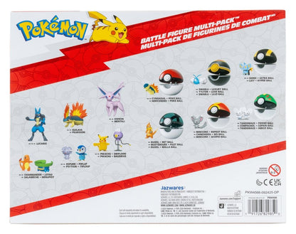 Pokémon Battle Figure Actionfiguren 6er-Pack