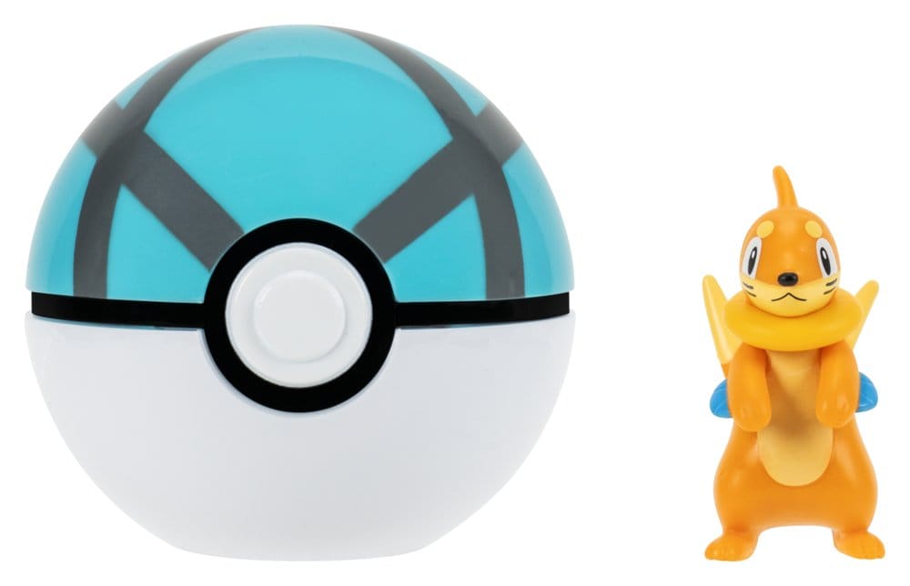 Pokémon Clip 'n' Go Actionfigur Bamelin & Netzball