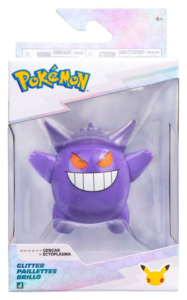 Pokémon Battle Figure Actionfigur Gengar (30th Anniversary Glitter) 8 cm