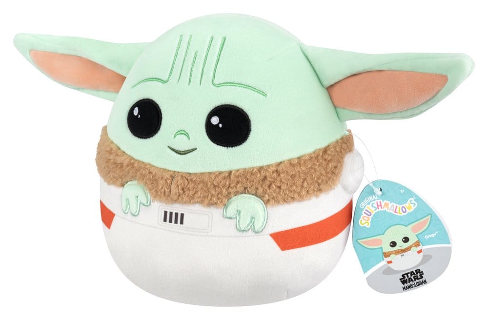 Squishmallows Star Wars Plüschfigur Grogu im Tragebeutel 20 cm