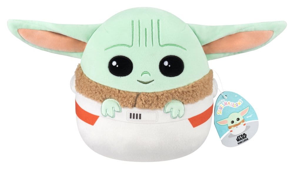 Squishmallows Star Wars Plüschfigur Grogu im Tragebeutel 20 cm
