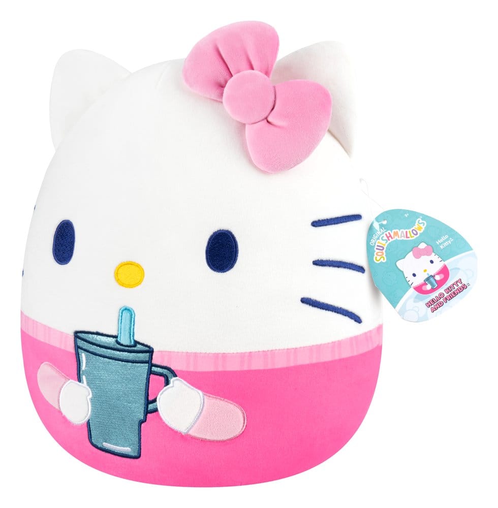 Squishmallows Hello Kitty and Friends Plüschfigur Hello Kitty Cup 30 cm