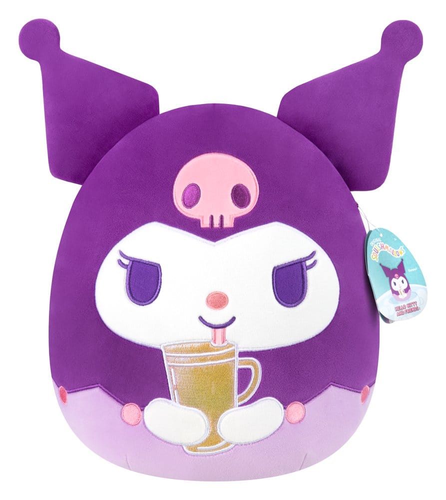 Squishmallows Hello Kitty and Friends Plüschfigur Kuromi Cup 30 cm