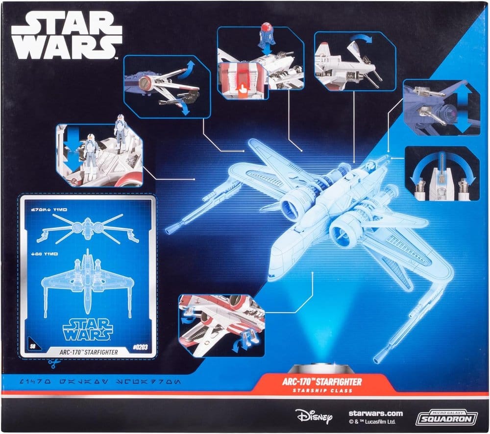 Star Wars Deluxe Fahrzeug ARC 170 20 cm (Series 8)
