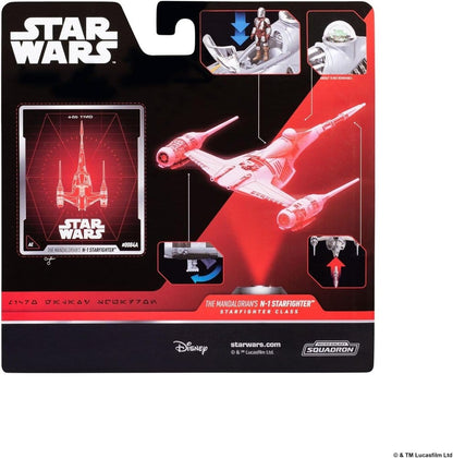 Star Wars Mittelgroßes Fahrzeug N1 with Mando 13 cm