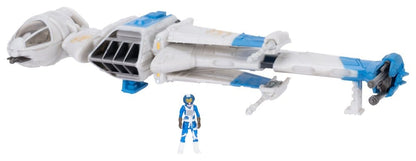 Star Wars Mittelgroßes Fahrzeug & Figuren Set Neue Republik B-flügler & B-flügler Pilot
