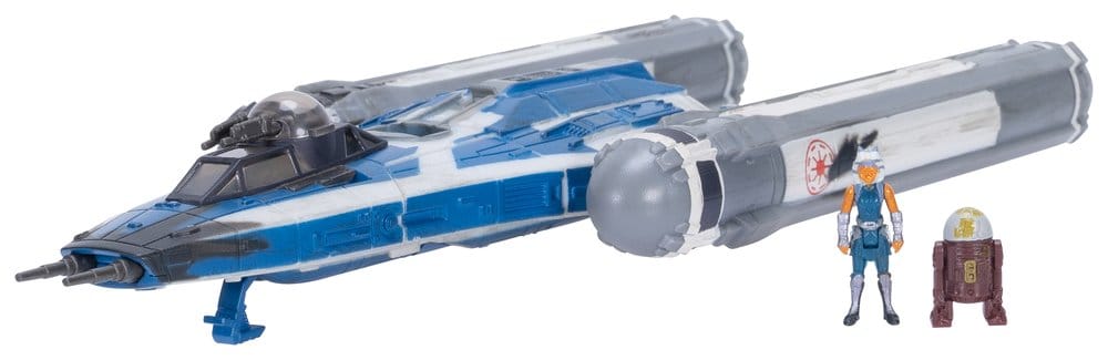 Star Wars Mittelgroßes Fahrzeug & Figuren Set BTL-B Y-Flügler & Ahsoka & R7-A7