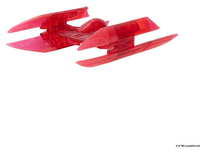 Star Wars Mittelgroßes Fahrzeug & Figuren Set Hyänen-Bomber (Rotes Hologramm) & Kampfdroide (Chase)