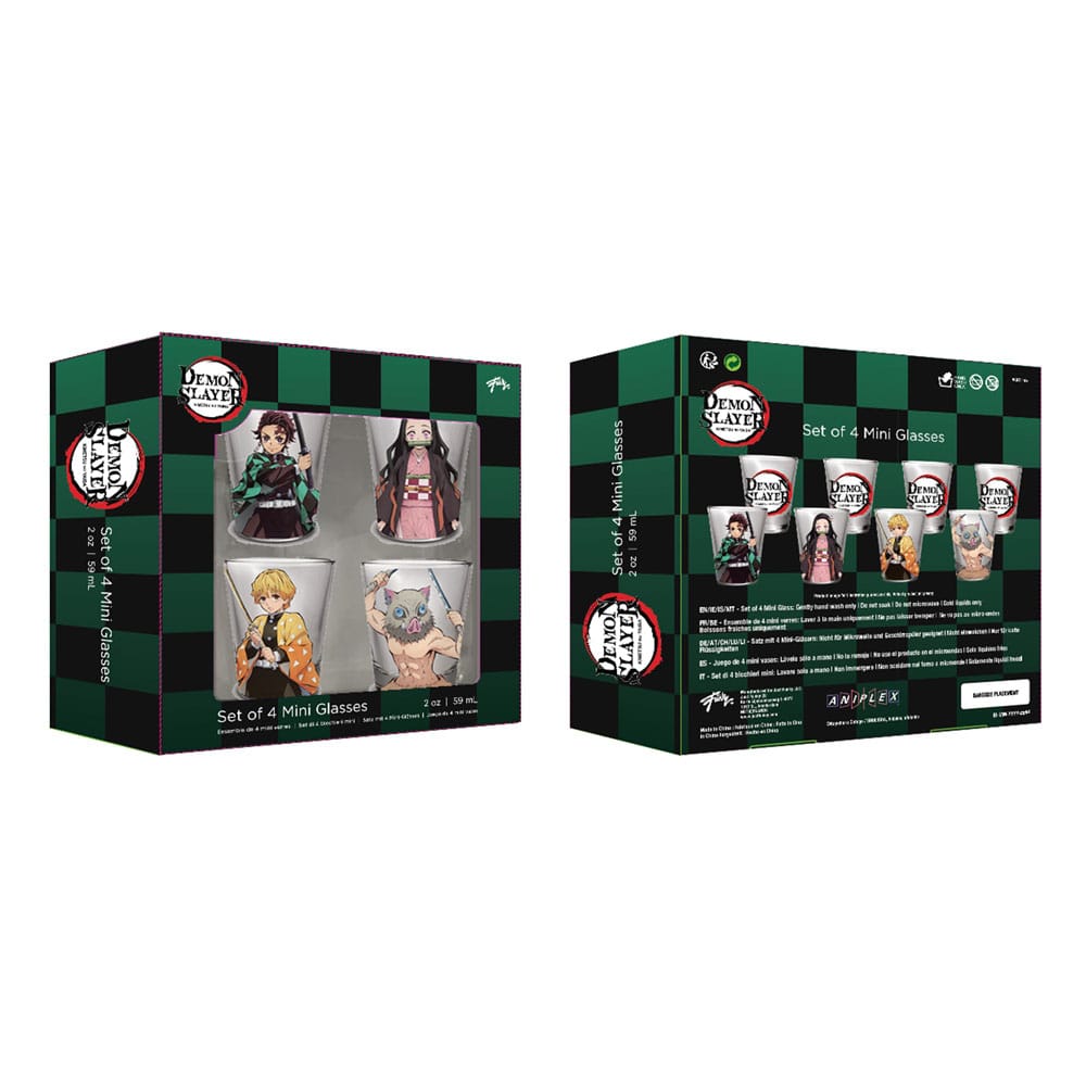 Demon Slayer Schnapsgläser 4er-Pack Gruppe 59 ml