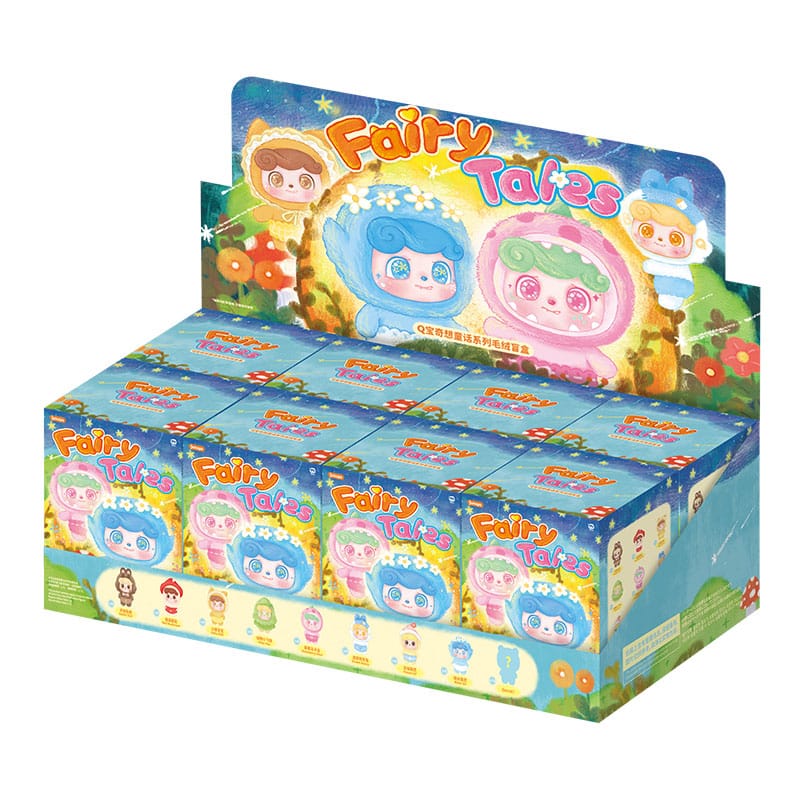 QKid: Fairy Tales Series Blind Box Figur 15 - 16 cm Display (8)