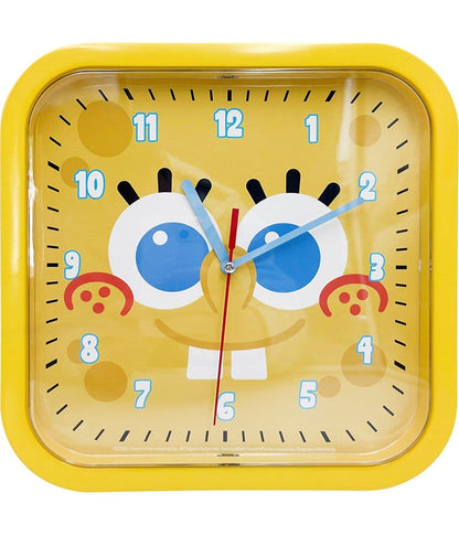 Spongebob Wanduhr quadratisch Spongebob