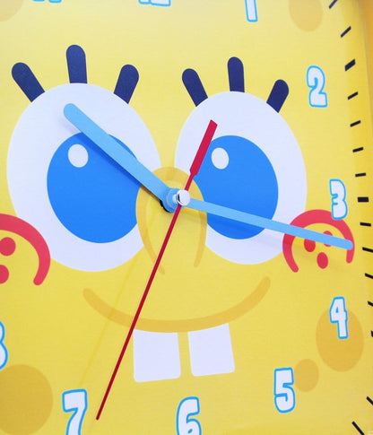 Spongebob Wanduhr quadratisch Spongebob