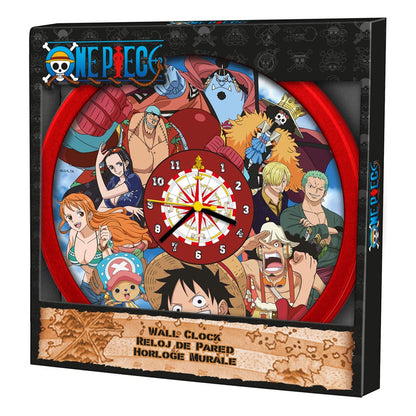 One Piece Wanduhr