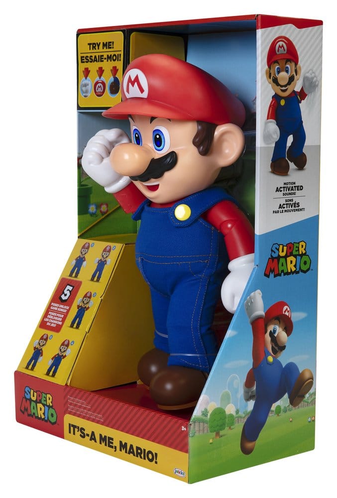 World of Nintendo Sprechende Actionfigur It's-A Me! Mario 36 cm