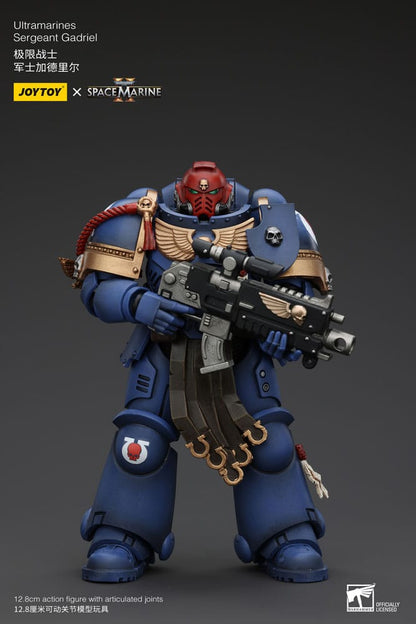 Warhammer 40k Actionfigur 1/18 Uitramarines Sergeant Gadriel 13 cm