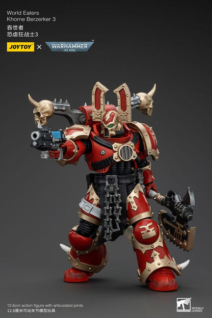 Warhammer 40k Actionfigur 1/18 World Eaters Khorne Berzerker 3 13 cm
