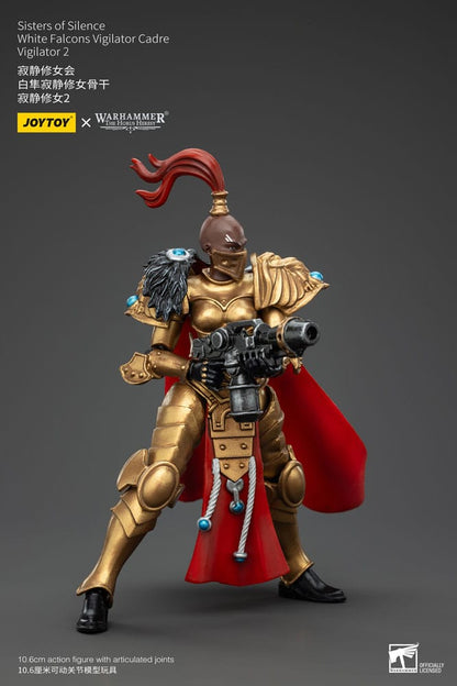 Warhammer The Horus Heresy Actionfigur Sisters of Silence White Falcons Vigilator Cadre Vigilator 2 19 cm