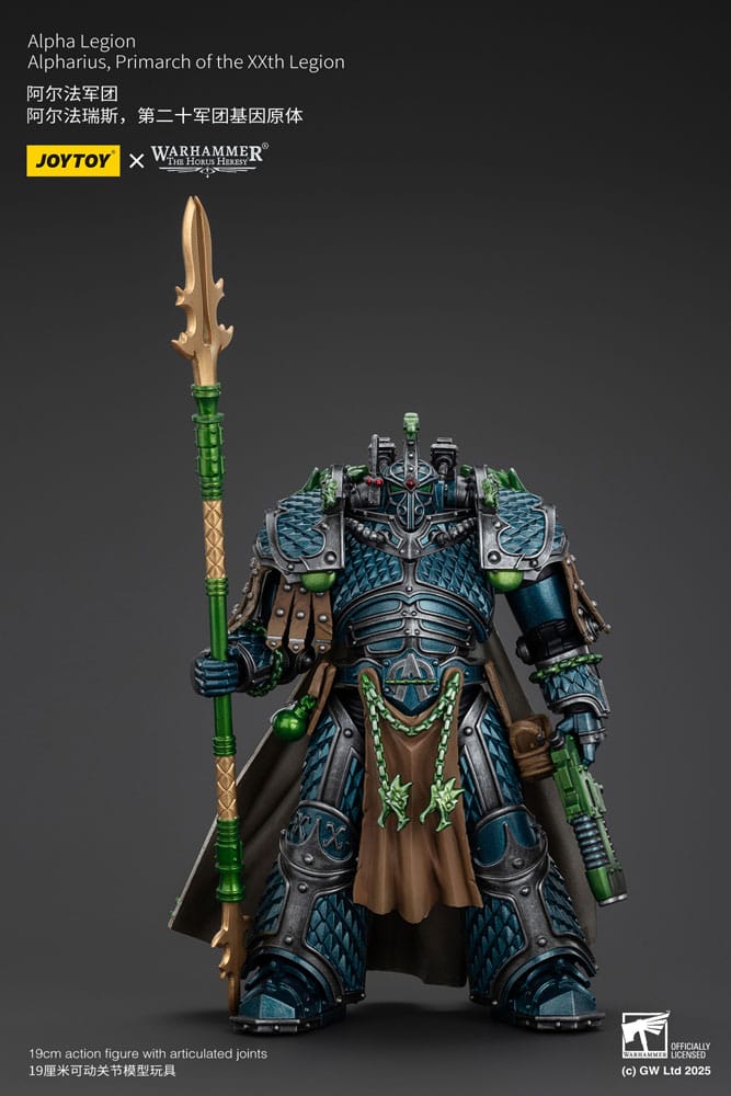 Warhammer The Horus Heresy Actionfigur Alpha Legion Alpharius, Primarch of the XXth Legion 25 cm