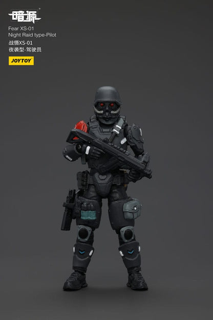 Battle For the Stars Actionfigur Fear XS-01 Night Raid type-Pilot 12 cm