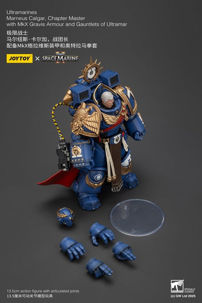 Warhammer 40,000 Actionfigur Ultramarines Marneus Calgar, Chapter Master 14 cm