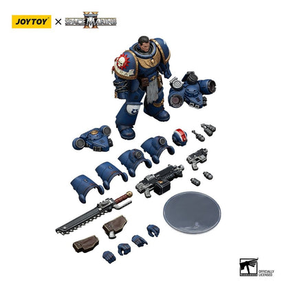 Warhammer 40,000: Space Marine 2 Actionfigur Ultramarines Lieutenant Titus Collectors Edition 13 cm