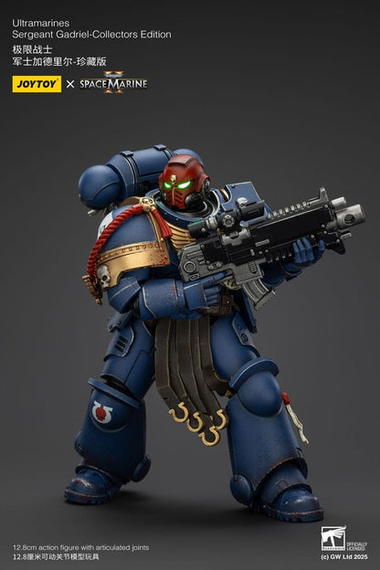 Warhammer 40,000: Space Marine 2 Actionfigur Ultramarines Sergeant Gadriel Collectors Edition 13 cm