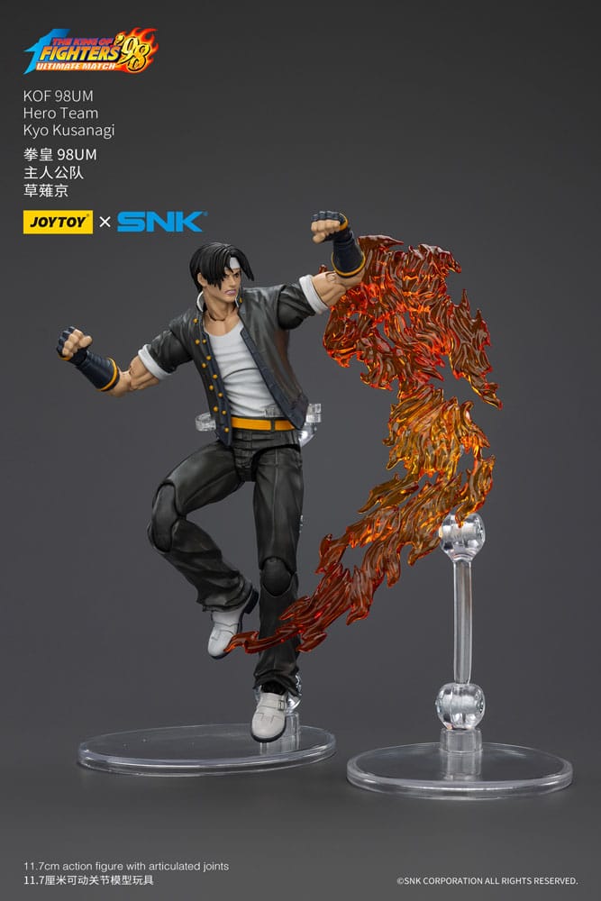 The King Of Fighters '98 Actionfigur Hero Team Kyo Kusanagi 12 cm