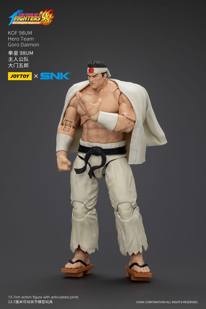 The King Of Fighters '98 Actionfigur Hero Team Goro Daimon 12 cm