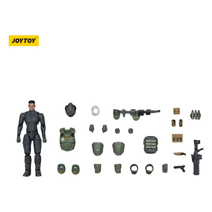 APOC Series Dark Source Actionfigur Bedrock Standard Combat Mecha Pilot 8 cm
