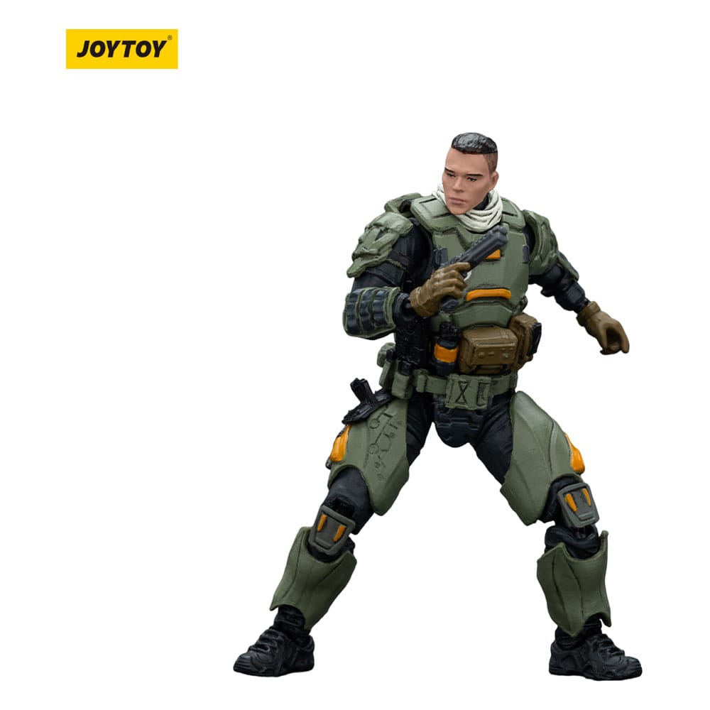 APOC Series Dark Source Actionfigur Storm Tempestus Fire Support Mecha Pilot 8 cm