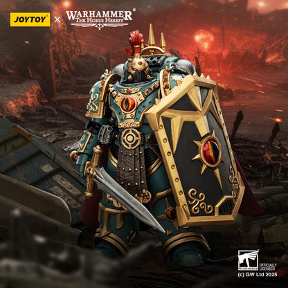 Warhammer The Horus Heresy Actionfigur Sons of Horus Little Horus Aximand Captain of the 5th Company 20 cm