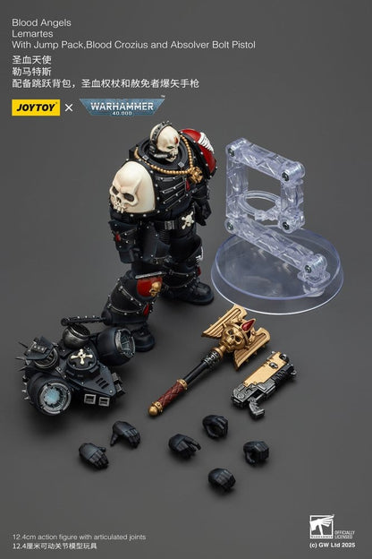 Warhammer 40,000 Actionfigur Blood Angels Lemartes 12 cm