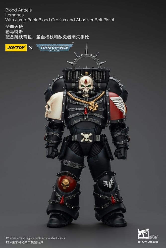 Warhammer 40,000 Actionfigur Blood Angels Lemartes 12 cm
