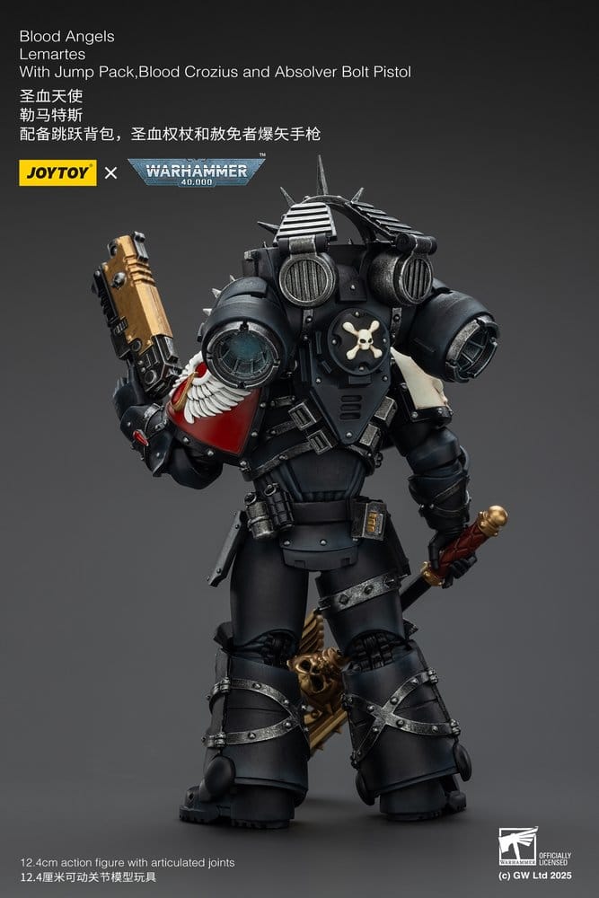 Warhammer 40,000 Actionfigur Blood Angels Lemartes 12 cm