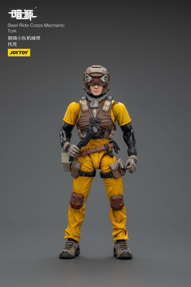 Steel Ride Corps Dark Source Actionfigur Mechanic Tork 7 cm