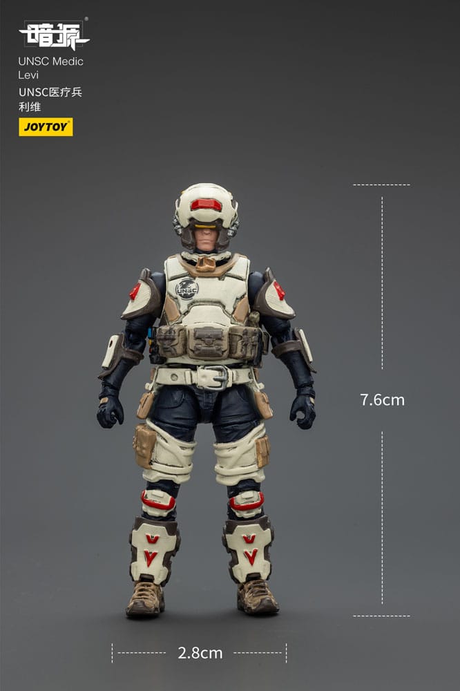 UNSC Dark Source Actionfigur Medic Levi 7 cm