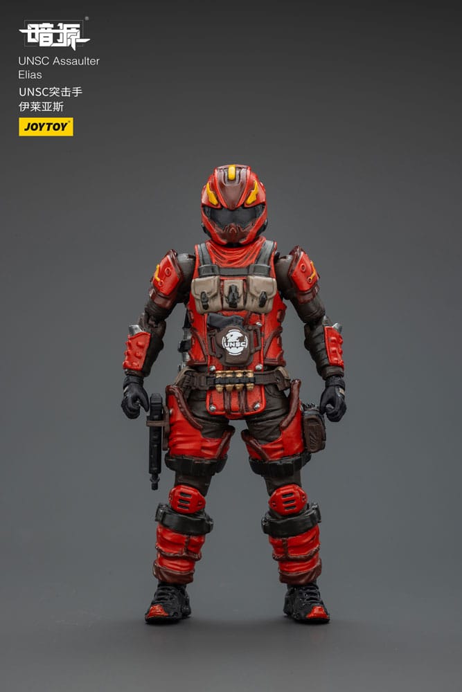 UNSC Dark Source Actionfigur Assaulter Elias 7 cm
