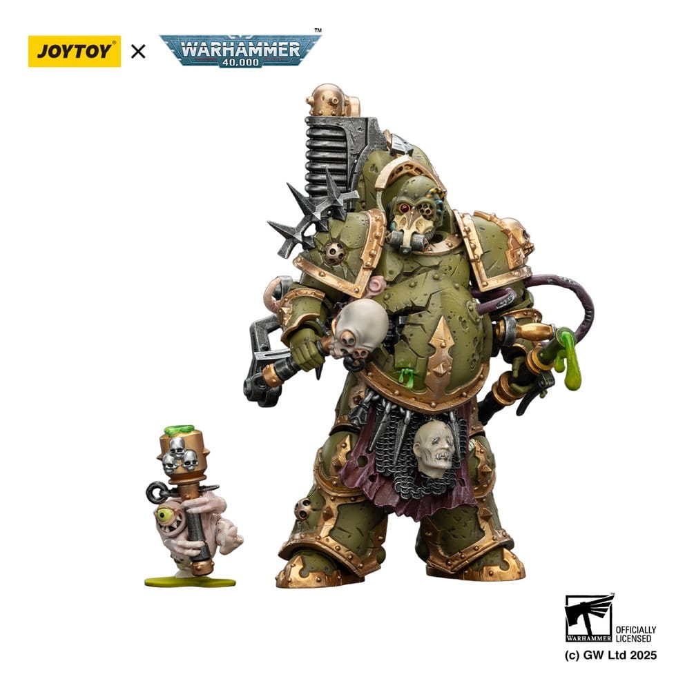 Warhammer 40,000 Actionfigur Death Guard Foul Blight spawn with Plague Sprayer 12 cm