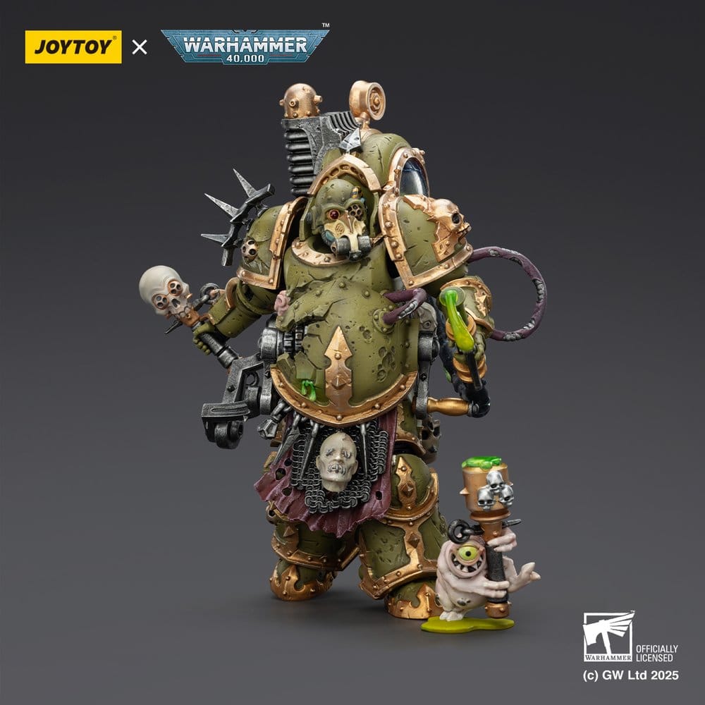 Warhammer 40,000 Actionfigur Death Guard Foul Blight spawn with Plague Sprayer 12 cm