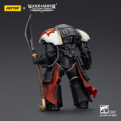 Warhammer The Horus Heresy Actionfigur White Scars Ebon Keshig Terminator 1 with Power Glaive 13 cm