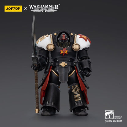 Warhammer The Horus Heresy Actionfigur White Scars Ebon Keshig Terminator 2 with Power Glaive 13 cm