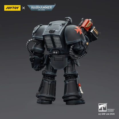 Warhammer 40,000 Actionfigur Black Templars Terminator 2 with Power Fist and Storm Bolter 14 cm