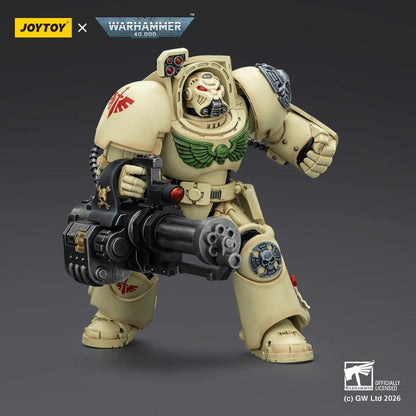 Warhammer 40,000 Actionfigur Dark Angels Deathwing Terminator 3 with Power Fist and Assault Cannon 14 cm