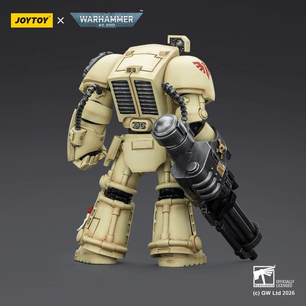 Warhammer 40,000 Actionfigur Dark Angels Deathwing Terminator 3 with Power Fist and Assault Cannon 14 cm