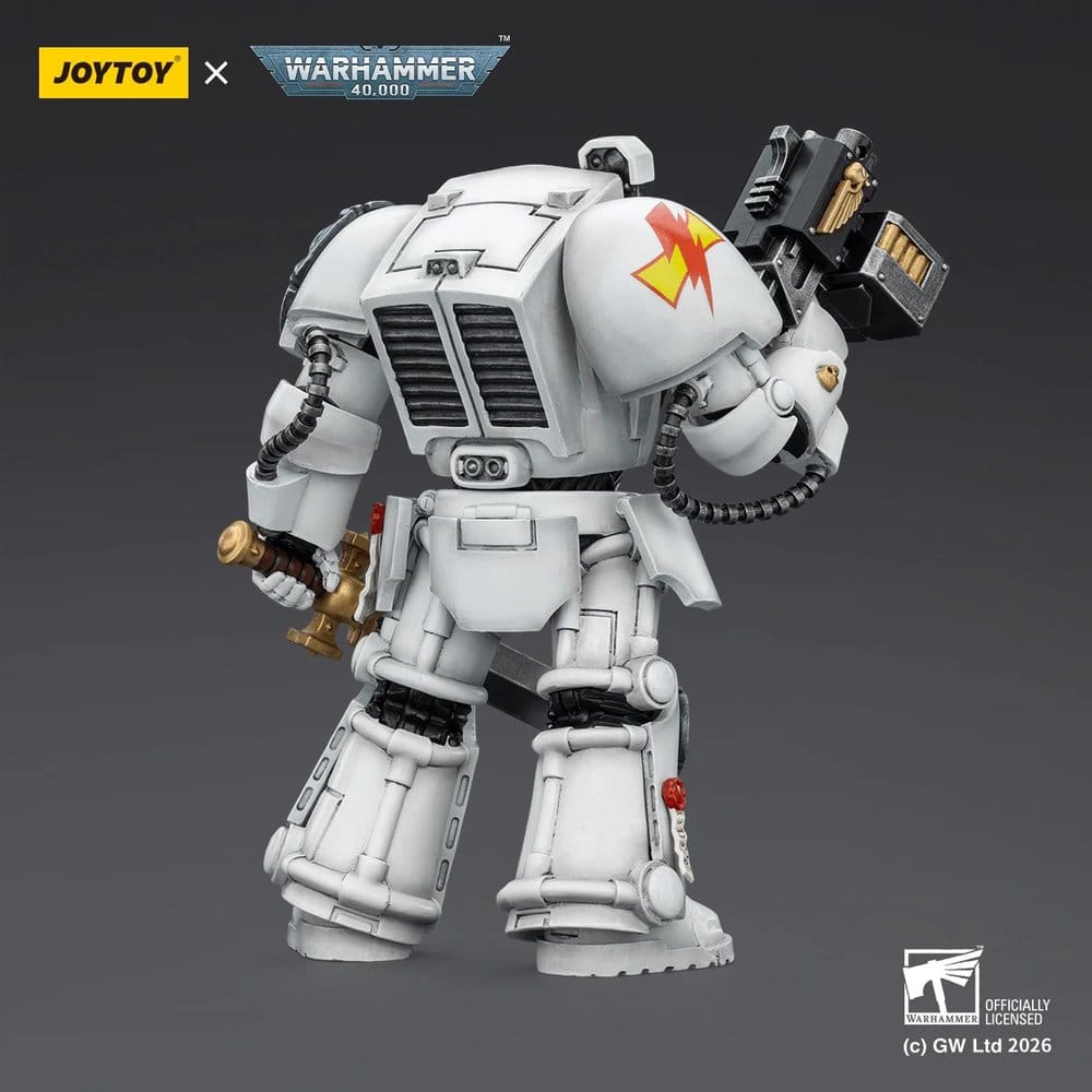 Warhammer 40,000 Actionfigur White Scars Terminator 1 with Power Sword and Storm Bolter 14 cm