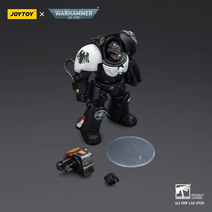 Warhammer 40,000 Actionfigur Raven Guard Terminator 2 with Power Fist and Storm Bolter 14 cm