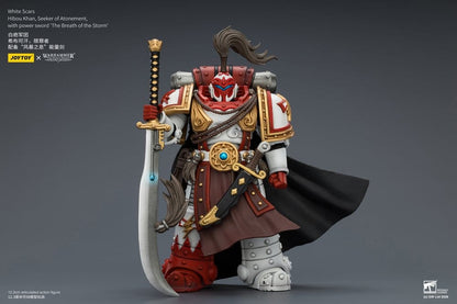 Warhammer The Horus Heresy Actionfigur White Scars Hibou Khan, Seeker of Atonement 12 cm