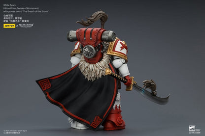 Warhammer The Horus Heresy Actionfigur White Scars Hibou Khan, Seeker of Atonement 12 cm